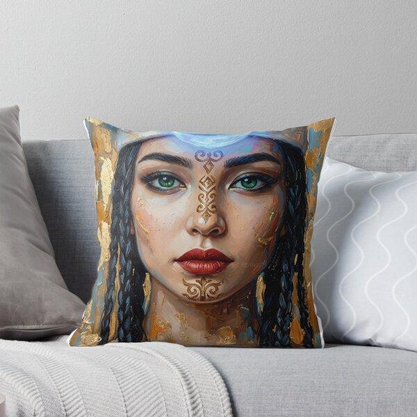 Item preview, Ethnic girl  designed and sold by mazitovaart8.