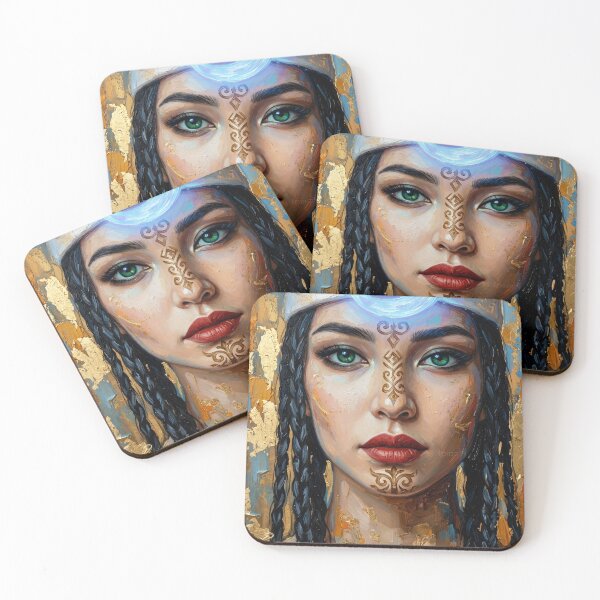 Item preview, Ethnic girl  designed and sold by mazitovaart8.