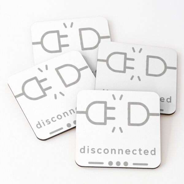 Item preview, Disconnected – Minimalist Grey Aesthetic Design designed and sold by Velora Design .