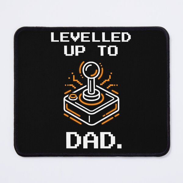 Item preview, Levelled Up To Dad Retro Gamer Joystick designed and sold by TeNovaStudio.