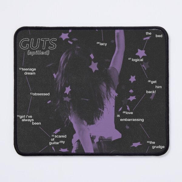 Item preview, Olivia Rodrigo GUTS (Spilled) Purple Aesthetic Poster | Pop Music designed and sold by KryaArts27.