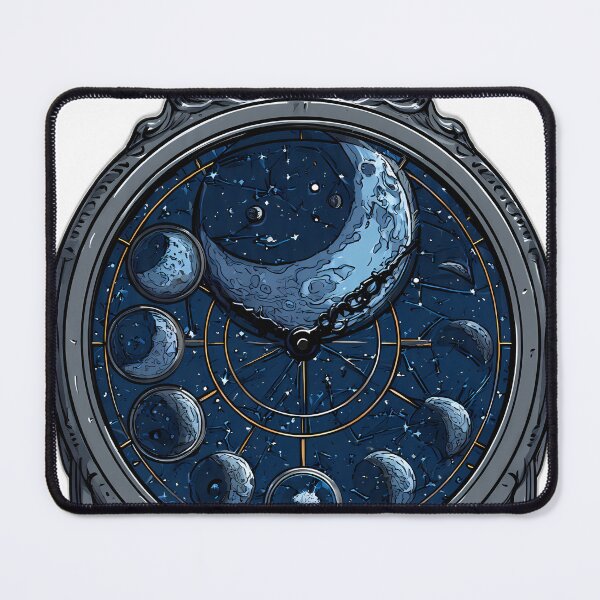 Item preview, Lunar Phase Pocket Watch designed and sold by IllumeInk.