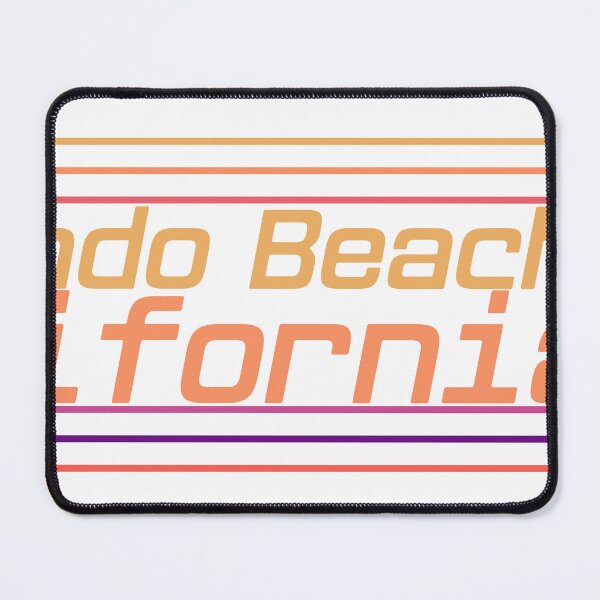 Item preview, Redondo Beach California City Marked On Map designed and sold by TheIconSmith.