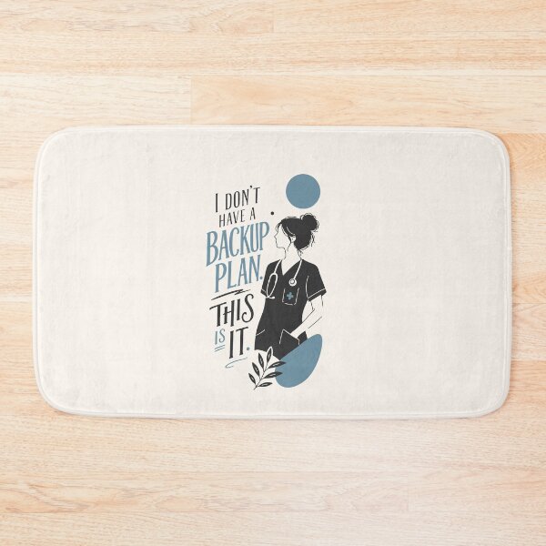 Item preview, I Don't Have a Backup Plan This Is It — Funny Nursing Gift | RN Nurse Humor Nurse Appreciation Gift designed and sold by KiwyStudio.