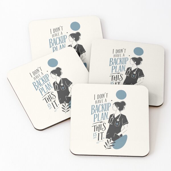 Item preview, I Don't Have a Backup Plan This Is It — Funny Nursing Gift | RN Nurse Humor Nurse Appreciation Gift designed and sold by KiwyStudio.