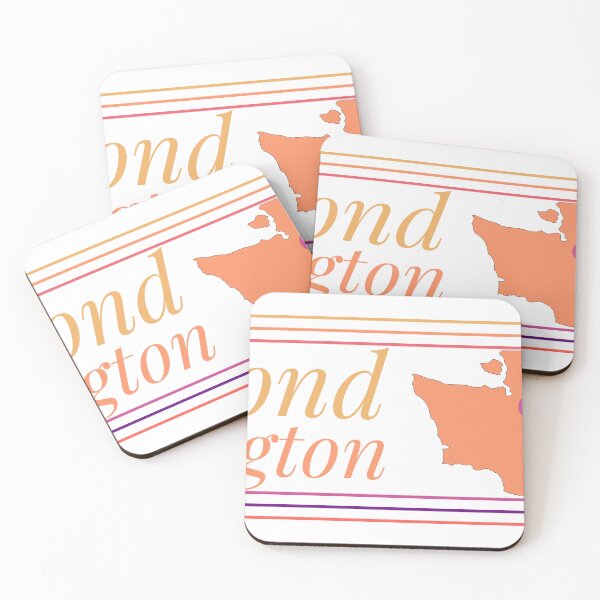 Item preview, Redmond Washington City Marked On Map designed and sold by TheIconSmith.
