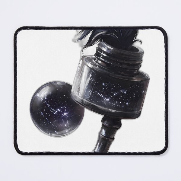 Item preview, Gothic Quill Inkwell designed and sold by IllumeInk.