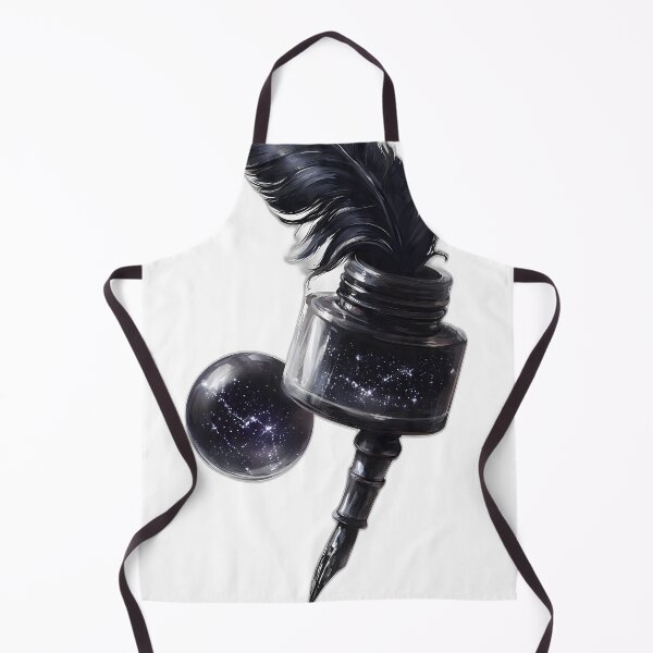 Item preview, Gothic Quill Inkwell designed and sold by IllumeInk.