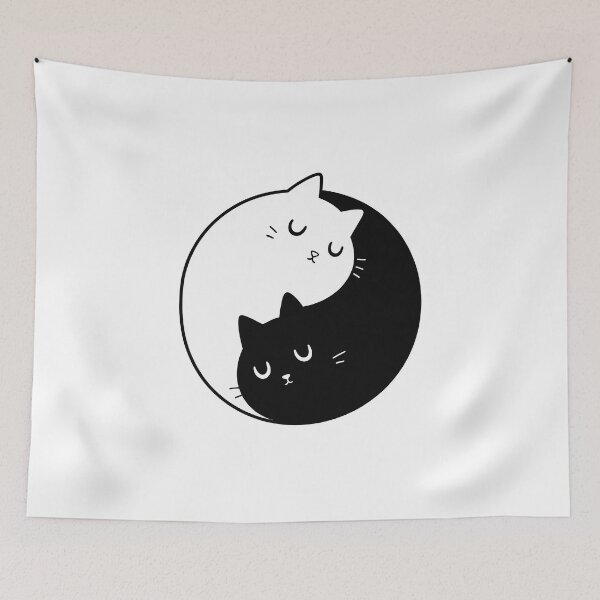 Item preview, Yin Yang Cats designed and sold by jkrphoto.