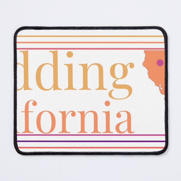 Item preview, Redding California City Marked On Map designed and sold by TheIconSmith.