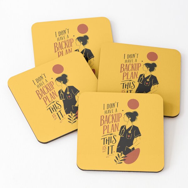 Item preview, I Don't Have a Backup Plan This Is It — RNGift | RN Humor Gift Red Version designed and sold by KiwyStudio.