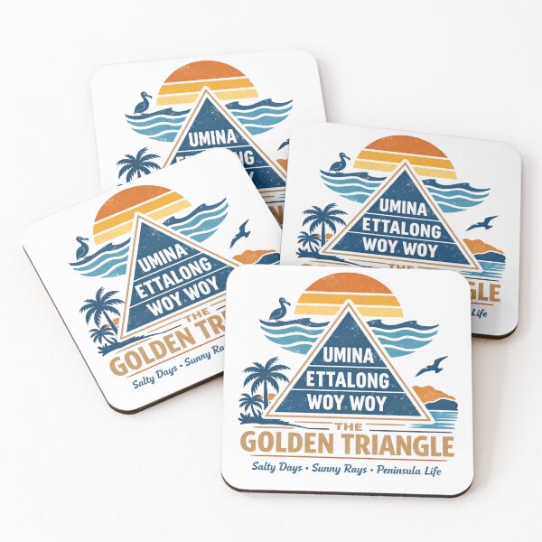 Item preview, The Golden Triangle – Umina • Ettalong • Woy Woy designed and sold by TheWombatShed.