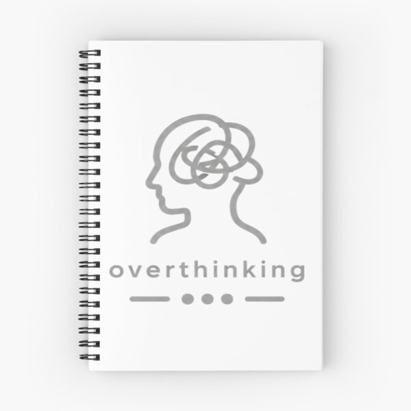 Item preview, Overthinking – Minimalist Grey Aesthetic Design designed and sold by Velora Design .