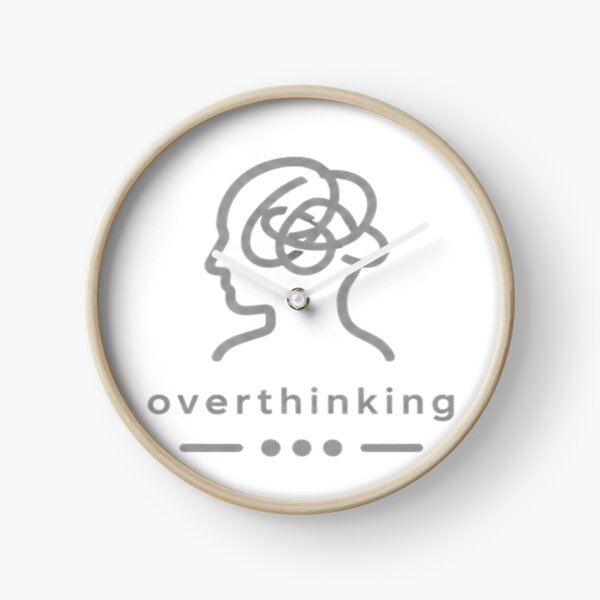Item preview, Overthinking – Minimalist Grey Aesthetic Design designed and sold by Velora Design .