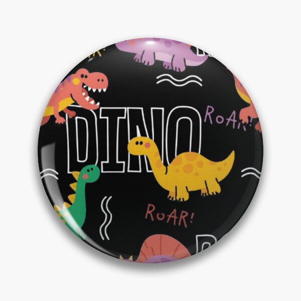 Item preview, Cute Dinosaur Pattern - Roar! Kawaii Dino Illustration designed and sold by Rangmanch.