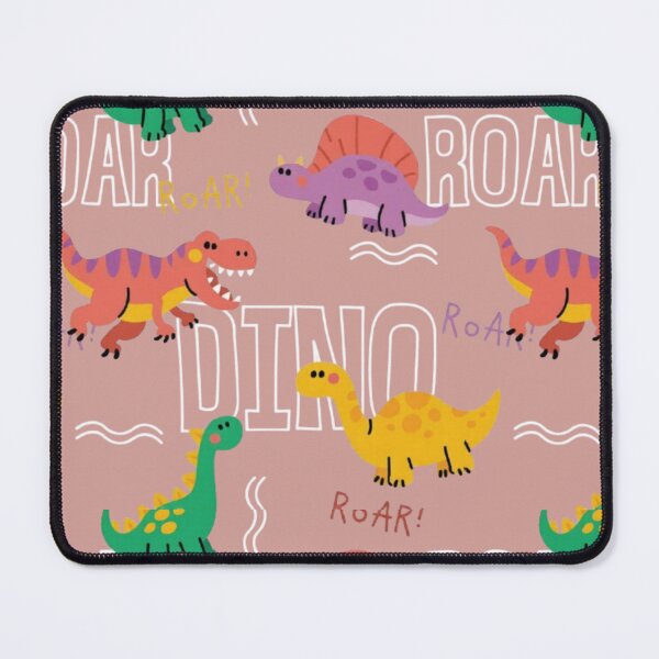Item preview, Cute Dinosaur Pattern - Roar! Kawaii Dino Illustration designed and sold by Rangmanch.