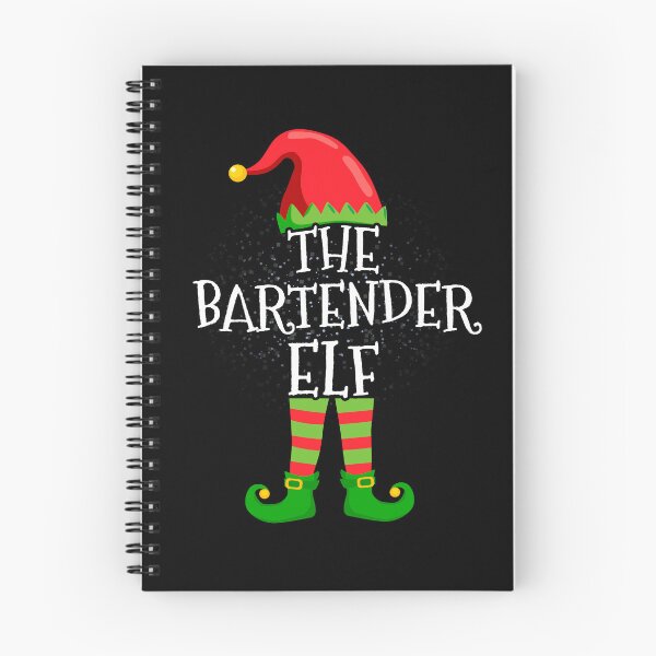Item preview, Bartender Elf Family Matching Christmas Group designed and sold by CosmoKitsch.