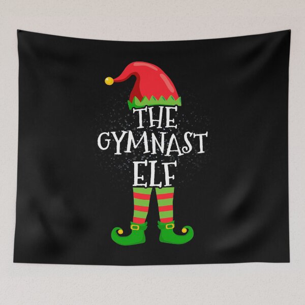 Item preview, Gymnast Elf Family Matching Christmas Group designed and sold by CosmoKitsch.
