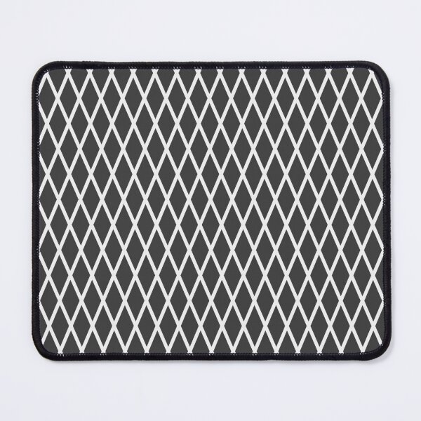 Item preview, Gray And White Lattice Pattern designed and sold by pattern-archive.