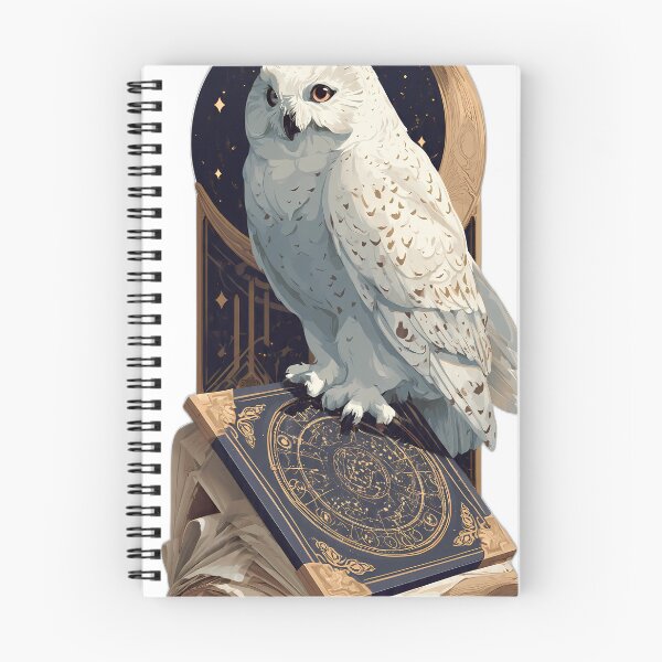 Item preview, Cozy Spellbook Owl designed and sold by IllumeInk.