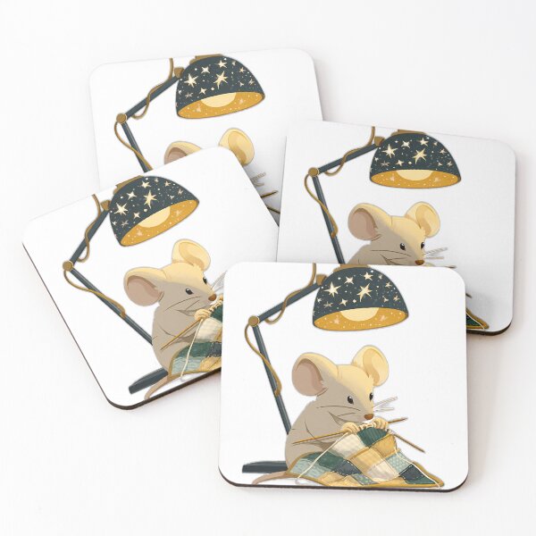 Item preview, Cozy Sewing Mouse designed and sold by pumsquare.