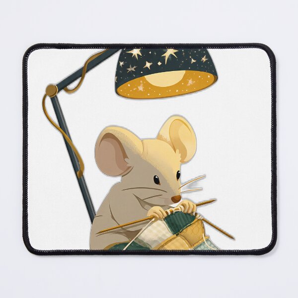 Item preview, Cozy Sewing Mouse designed and sold by pumsquare.