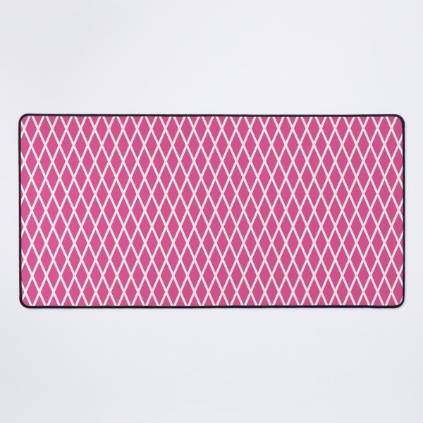 Artikelvorschau, Gittermuster in Pink und Weiß entworfen und verkauft von pattern-archive.