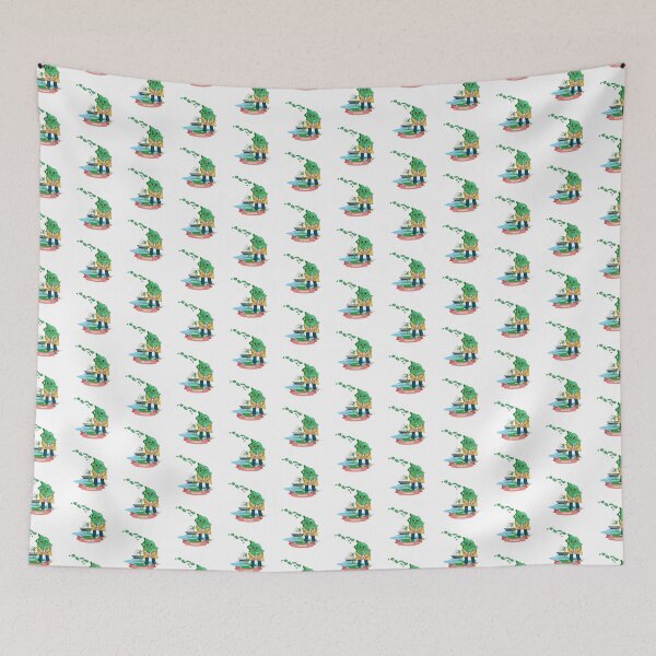 Item preview, Cute Hawaii Map Character - Kawaii Tropical Aloha Ocean Art designed and sold by Travel.Art.