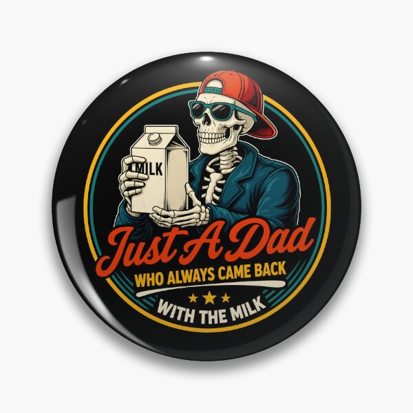 Item preview, Just A Dad Who Always Came Back With The Milk designed and sold by Luxuriouss.