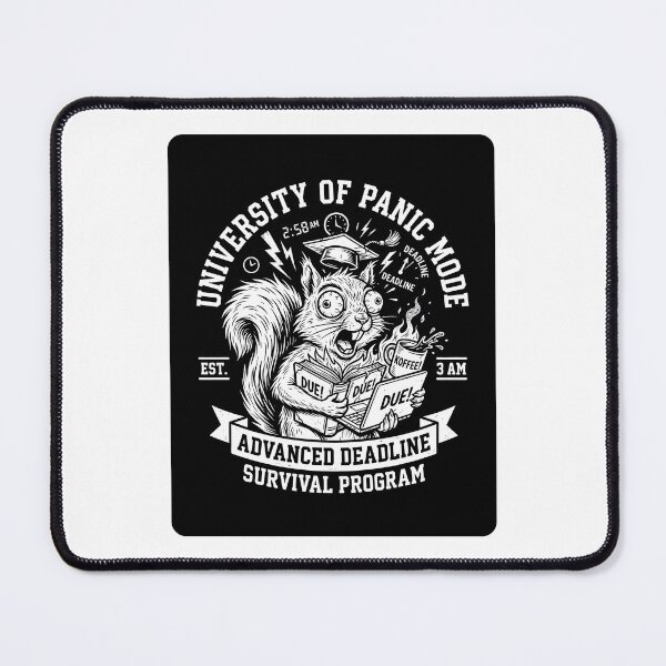 Item preview, University of Panic Mode - Advanced Deadline Survival Program designed and sold by natopisz.