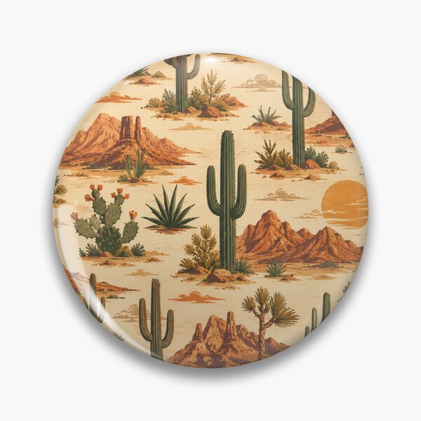 Item preview, Arizona Landscape Pattern Vintage  designed and sold by PamLeeDesign.