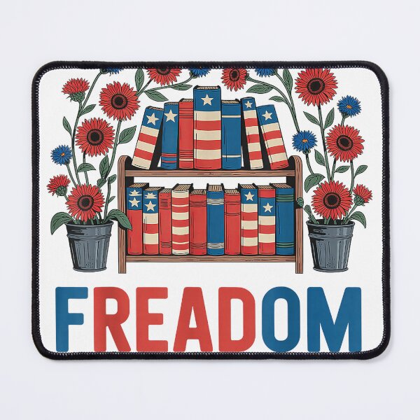 Item preview, Reading Freadom Freedom Book Lover 4th Of July Men Women T-Shirt designed and sold by KTY-NUSS.