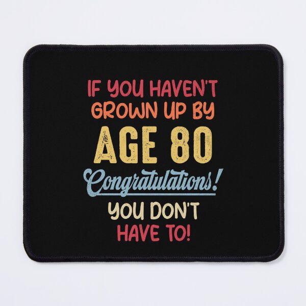 Item preview, Funny 80th Birthday Gift design 80 Years Old Funny Saying designed and sold by FernaRoje.