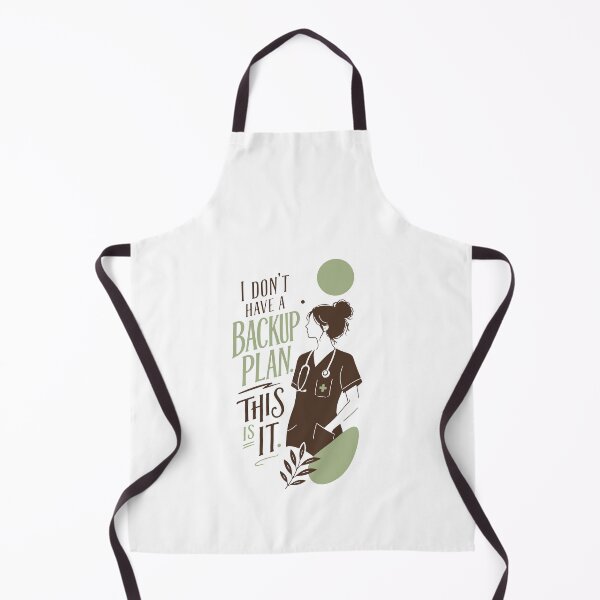 Item preview, I Don't Have a Backup Plan This Is It — RNGift | RN Humor Gift Green Version designed and sold by KiwyStudio.