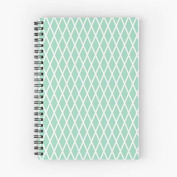 Item preview, Mint And White Lattice Pattern designed and sold by pattern-archive.