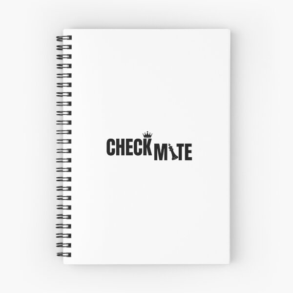 Item preview, Chess Checkmate Victory Crown Typographic Design designed and sold by GiggleInkTees.