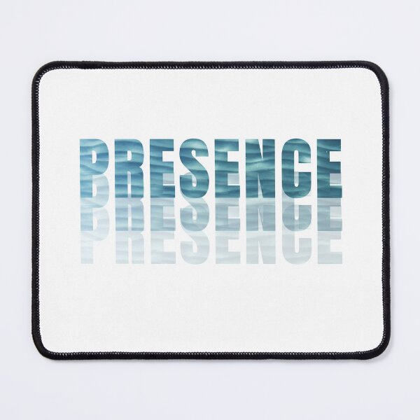 Item preview, Ocean Water Presence Typography Reflection designed and sold by LekkieStudioArt.