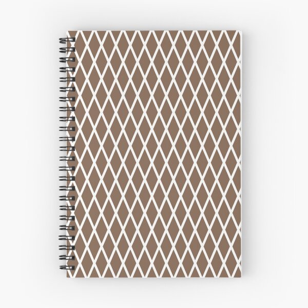 Item preview, Mocha And White Lattice Pattern designed and sold by pattern-archive.