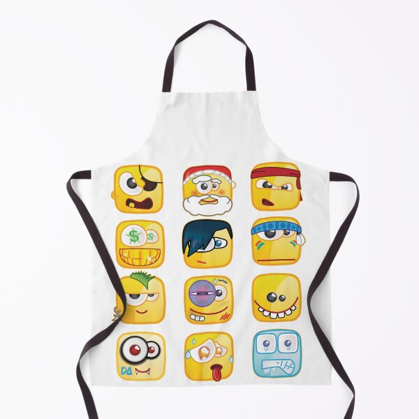 Item preview, Funny Square Emoji Sticker Sheet Urban Cartoon Mascot Pack designed and sold by DesignArtist.ia.