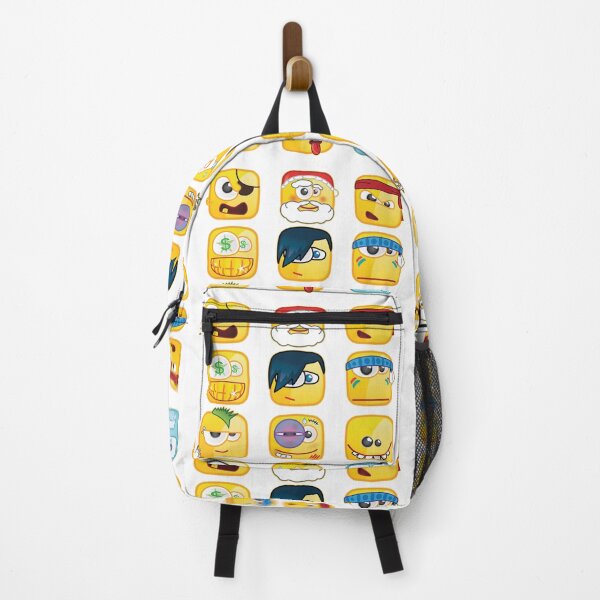 Item preview, Funny Square Emoji Sticker Sheet Urban Cartoon Mascot Pack designed and sold by DesignArtist.ia.