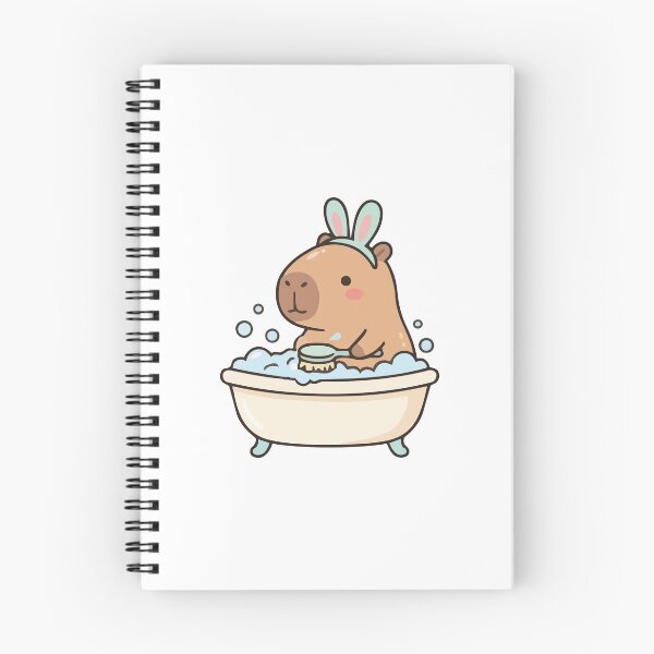 Item preview, Bathing Bunny Capybara designed and sold by KrisGraphic45.