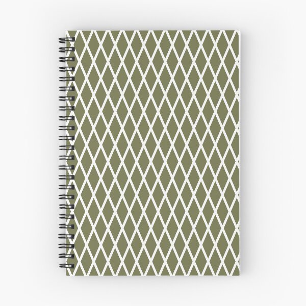 Item preview, Olive And White Lattice Pattern designed and sold by pattern-archive.