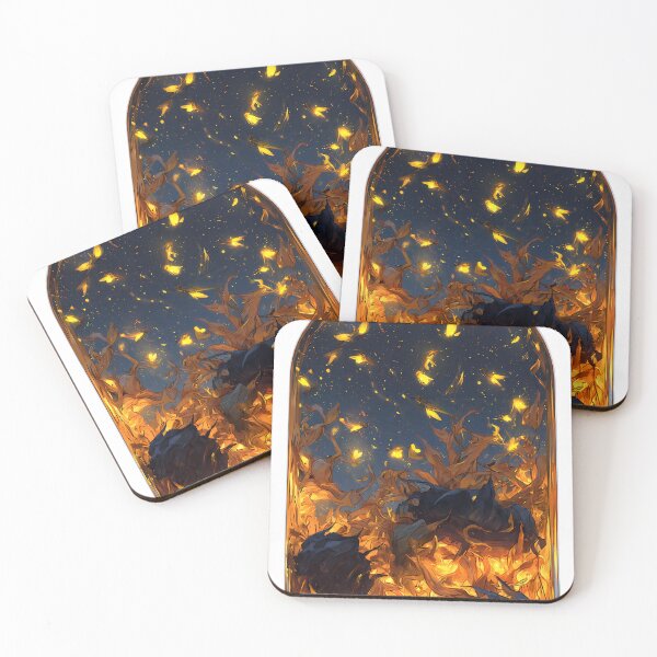 Item preview, Botanical Jar Fireflies designed and sold by pumsquare.