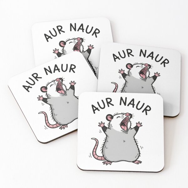 Item preview, Aur Naur Funny Screaming Opossum Meme designed and sold by JossDesign15.