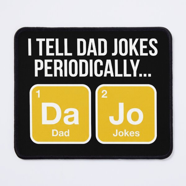 Item preview, I Tell Dad Jokes Periodically Science Chemistry Pun designed and sold by TeNovaStudio ⭐⭐⭐⭐⭐.