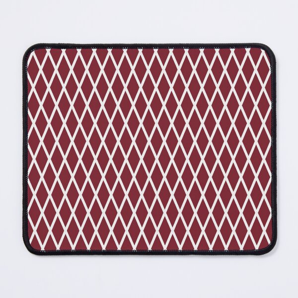 Item preview, Red And White Lattice Pattern designed and sold by pattern-archive.