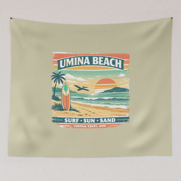 Item preview, Umina Beach – Surf • Sun • Sand | Central Coast NSW designed and sold by TheWombatShed.