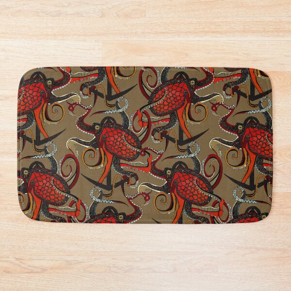 Item preview, octopus ink umber designed and sold by scrummy.