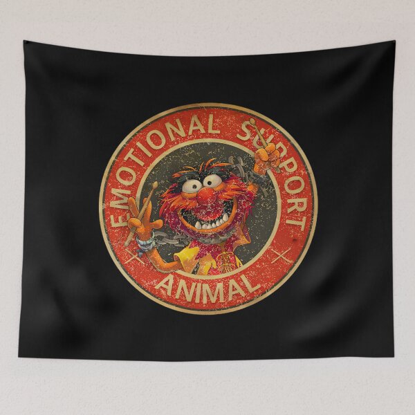 Item preview, emotional support animal muppets Vintage designed and sold by LeonieConsid.