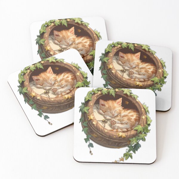 Item preview, Cozy Book Nook Cat designed and sold by pumsquare.